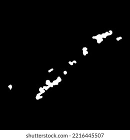 Okinawa map, Japan region. Vector illustration