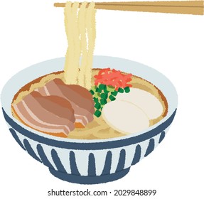 沖縄そば のイラスト素材 画像 ベクター画像 Shutterstock