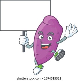 Okinawa yaw cute cartoon character style bring board