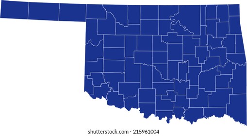 oklahoma map