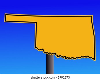 Oklahoma warning sign