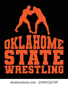 Oklahome state wrestling EPS File