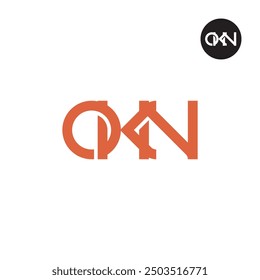 OKN Logo Letter Monogram Design