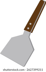 Okonomiyaki spatula
A cooking utensil used when eating okonomiyaki