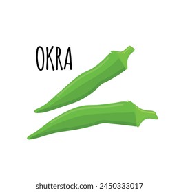 Okra icon clipart avatar logotype isolated vector 