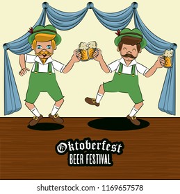 Oktober fest card