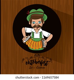 Oktober fest card