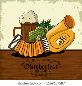 Oktober fest card