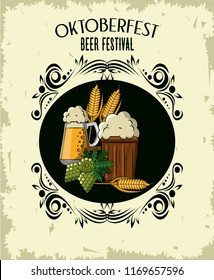 Oktober fest card