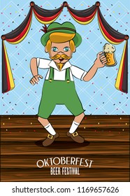 Oktober fest card