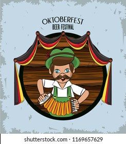 Oktober fest card