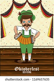 Oktober fest card