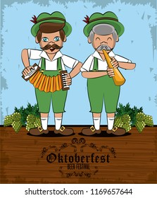 Oktober fest card