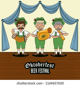 Oktober fest card