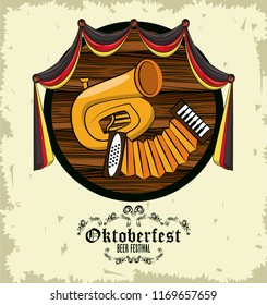 Oktober fest card