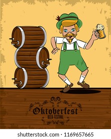 Oktober fest card