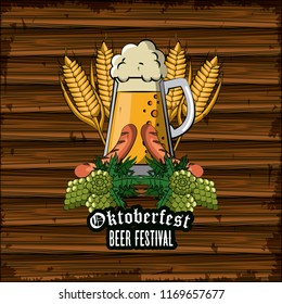 Oktober fest card