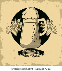 Oktober fest card