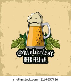 Oktober fest card