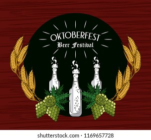 Oktober fest card