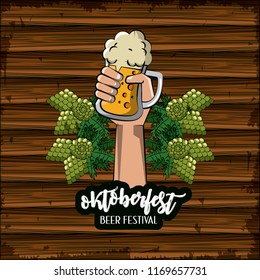 Oktober fest card