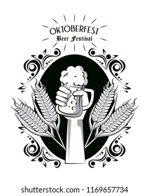 Oktober fest card