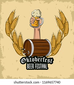 Oktober fest card