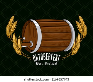 Oktober fest card