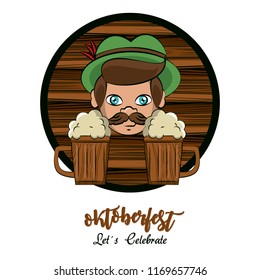 Oktober fest card