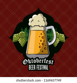 Oktober fest card