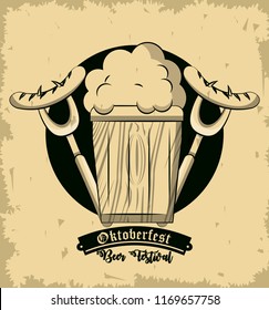 Oktober fest card