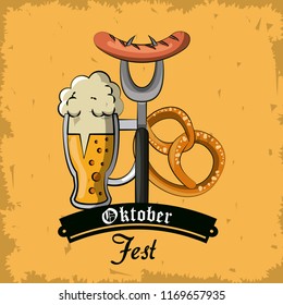 Oktober fest card