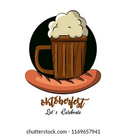 Oktober fest card