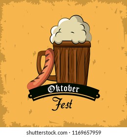 Oktober fest card