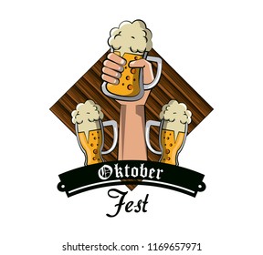 Oktober fest card