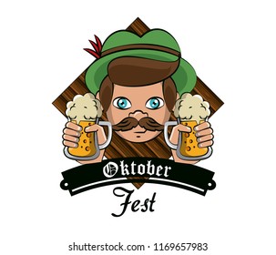 Oktober fest card