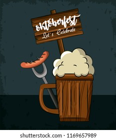 Oktober fest card