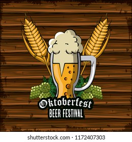 Oktober fest card