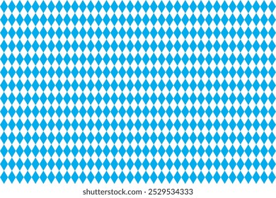 Oktoberfest-Hintergrund. Abstrakter blauer geometrischer Hintergrund. Hintergrund mit Rhombus.