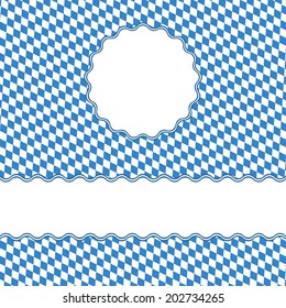 Oktoberfest background - banner with space for text