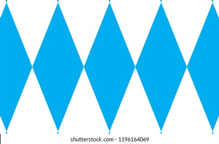 Oktoberfest background with bavarian white and blue fabric. Gingham pattern. Texture from rhombus/squares for - plaid, tablecloths, clothes, shirts, dresses, paper, bedding, blankets and quilts.