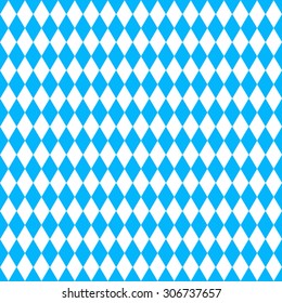 Oktoberfest  background with blue rhombus