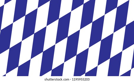 Oktoberfest  background, blue and white tablecloth banner.Oktoberfest pattern.Vector illustration