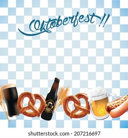 Oktoberfest background EPS 10 vector