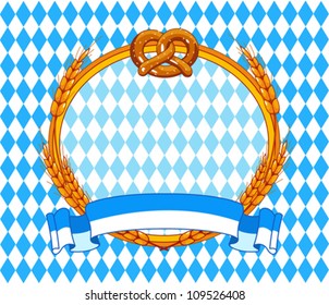 Oktoberfest  background with place for text
