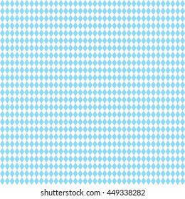 Oktoberfest background with seamless blue white checkered pattern