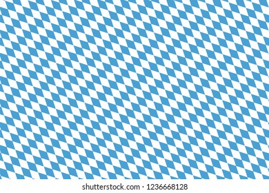 oktoberfest background. White and blue diamond shape pattern background - vector EPS 10.
