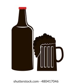 oktoberfest beer festival isolated vector illustration eps 10