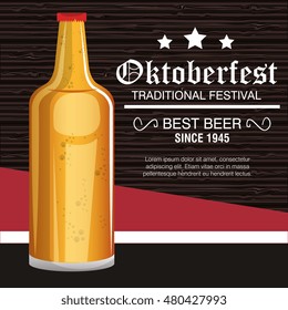 oktoberfest beer festival isolated vector illustration eps 10