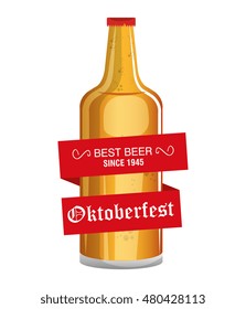 oktoberfest beer festival isolated vector illustration eps 10